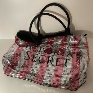 Victoria’s Secret Pink Sequin Tote Bag